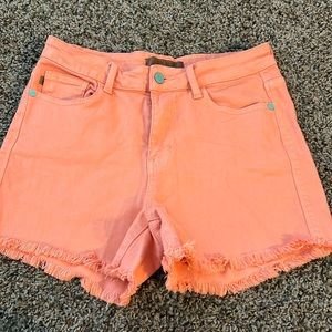 Judy Blue coral shorts